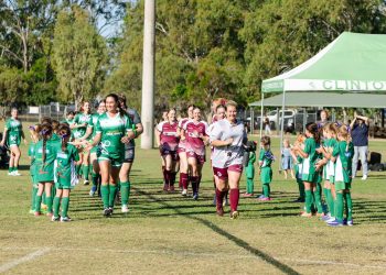 Female Football Week in Gladstone 