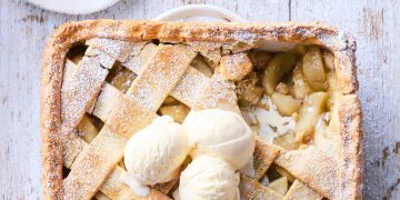 Deep-Dish spiced apple pie 