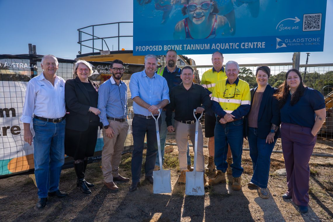 Shovels in the Ground for Boyne Tannum Aquatic Centre
