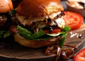 Swiss Mushroom Burgers