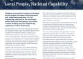 Engineering Gladstone’s Future: Local People, National Capability