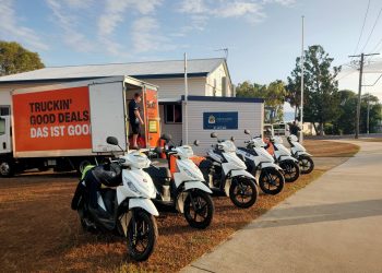 Dusting Off The Scooter For A Good Cause  