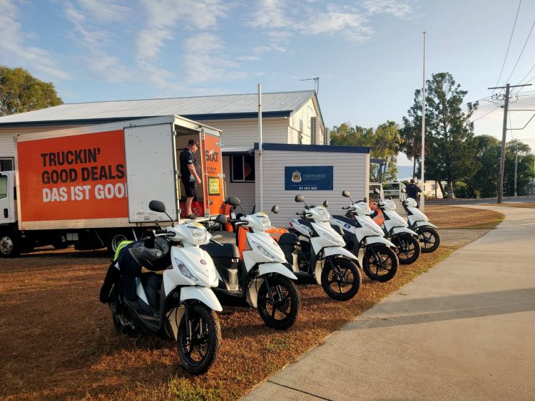 Dusting Off The Scooter For A Good Cause  