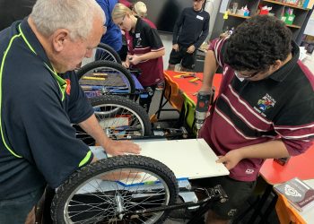 Toolooa Students Collaborate With Wheelchair Philanthropy Project  
