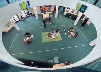 Students lead hands-on STEM learning during National Science Week