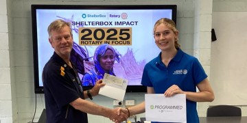 Interact Club Raises $20,000 For Families In Need  