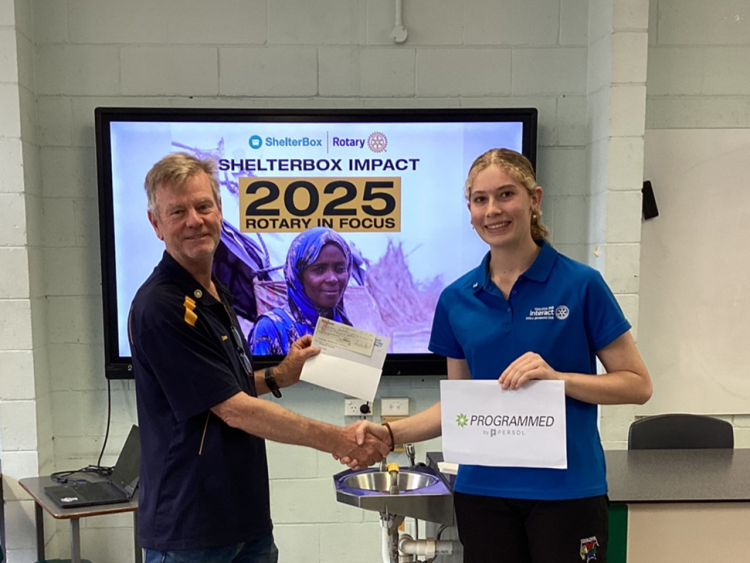 Interact Club Raises $20,000 For Families In Need