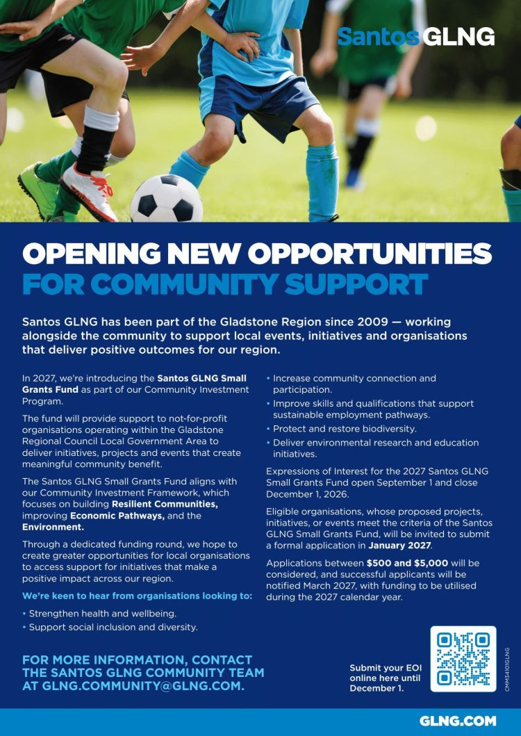 Santos GLNG: Opening New Opportunities For Community Support