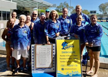 40 Years of Fun, Fitness And Friendship For Gladstone Gropers Swimming Club 