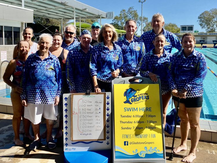 40 Years of Fun, Fitness And Friendship For Gladstone Gropers Swimming Club 