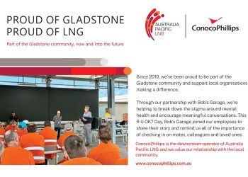 ConocoPhillips – Proud of Gladstone, Proud of LNG