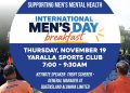 Rotary Club of Gladstone Presents – The International Men’s Day Breakfast