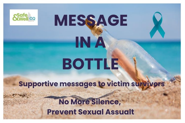 ‘No More Silence’: Message in a Bottle Project Supports Assault Victims  