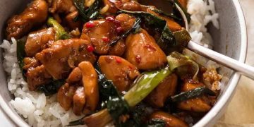 Thai Chilli Basil Chicken 